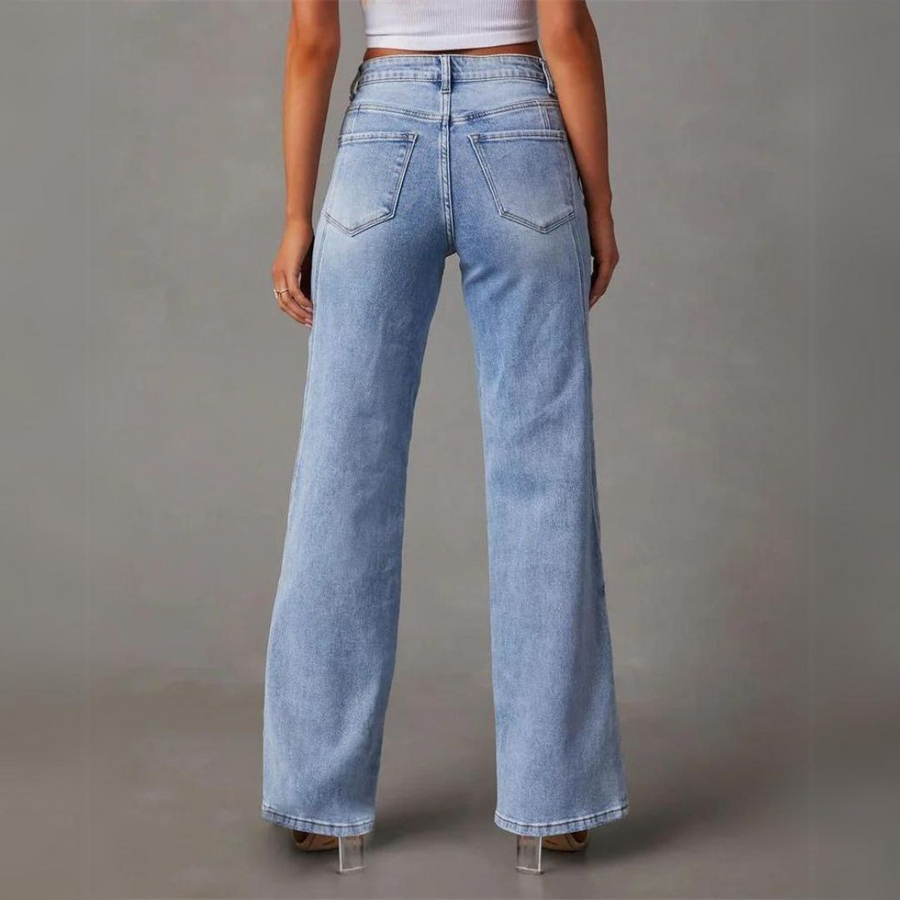 Women's Traditional Straight-Leg Denim Jeans