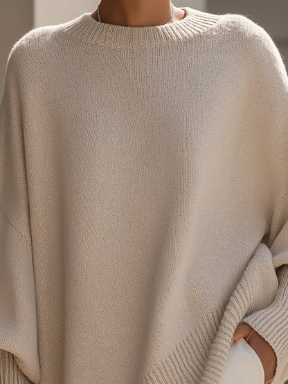 Women's Oversized Sweater-Style Shorts and Top Co-ord