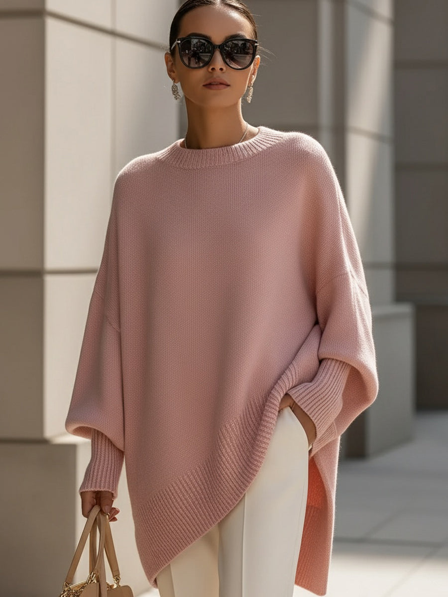 Women's Oversized Sweater-Style Shorts and Top Co-ord
