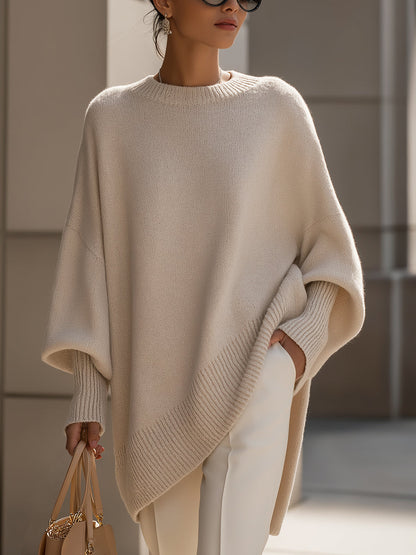 Women's Oversized Sweater-Style Shorts and Top Co-ord