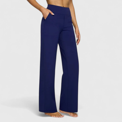 Women's High-Rise Wide-Leg Pants