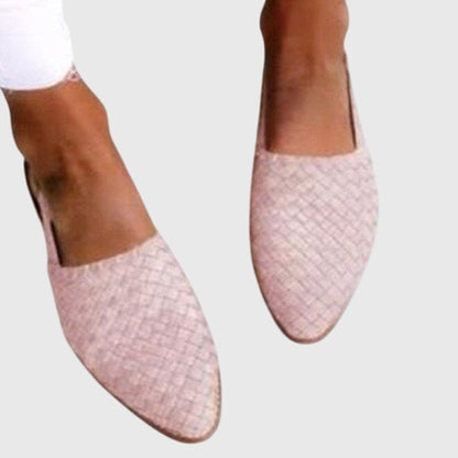 Women's Braided Slip-On Flat Shoes