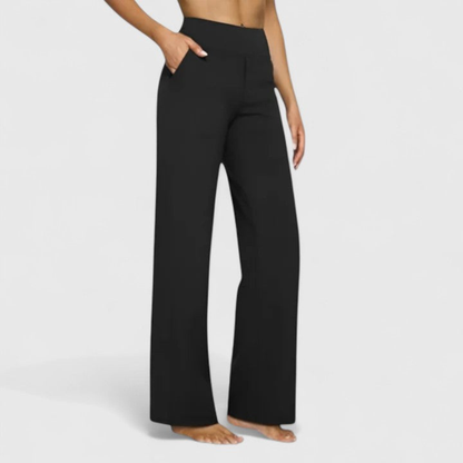 Women's High-Rise Wide-Leg Pants
