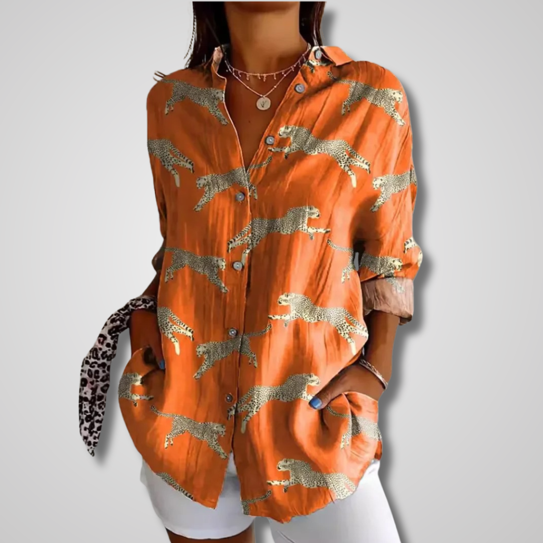 Women's Retro Summer Casual Blouse