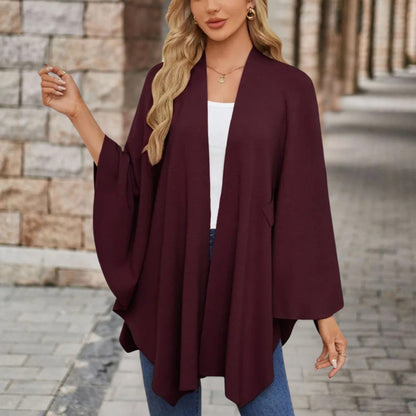 Draped Knot-Front Flowing Top for Women