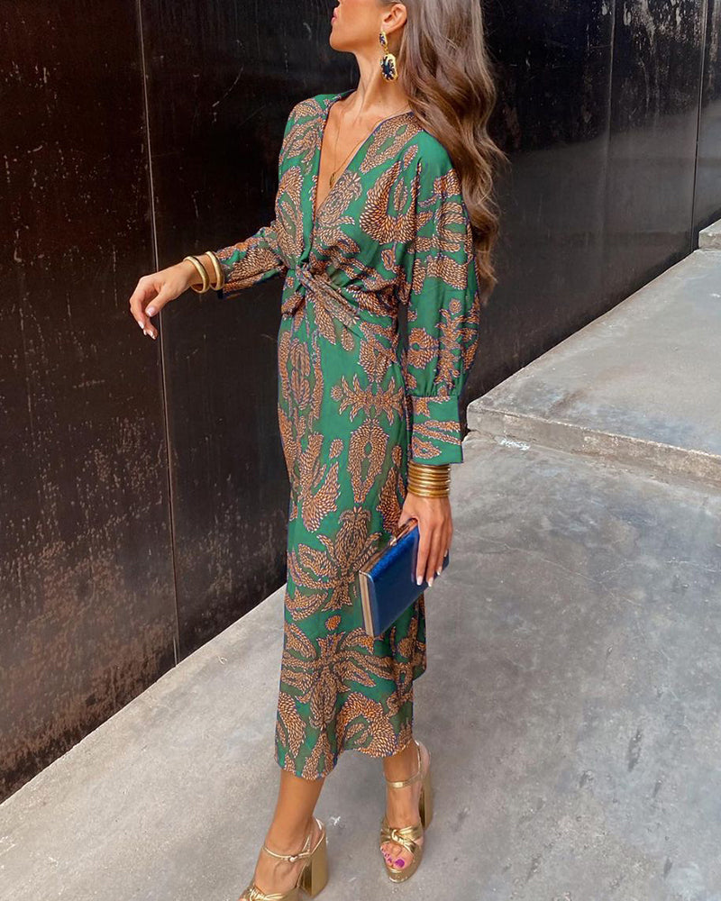 Women's A-Line Wedding Guest Maxi Dress