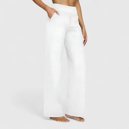Women's High-Rise Wide-Leg Pants