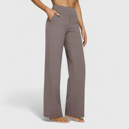 Women's High-Rise Wide-Leg Pants