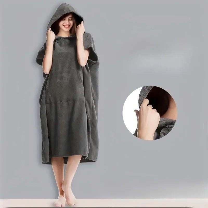 Summer Beach Poncho Cover-Up Dress for Women