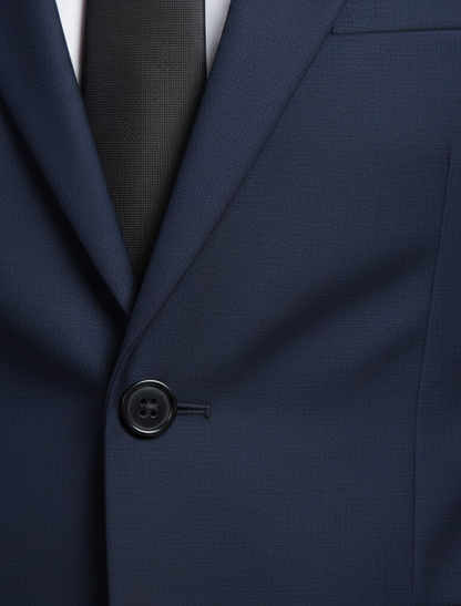 Men's Slim-Cut Formal Tailored Suit