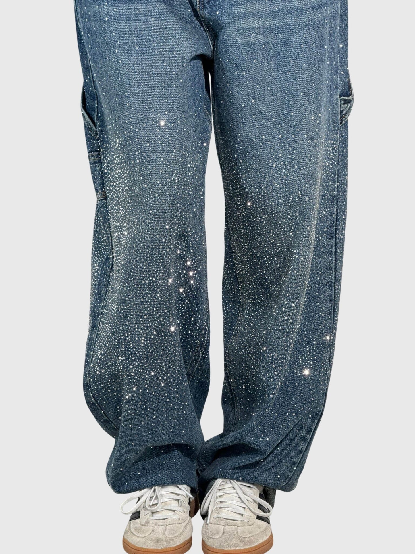 Women's Rhinestone Embellished Jeans