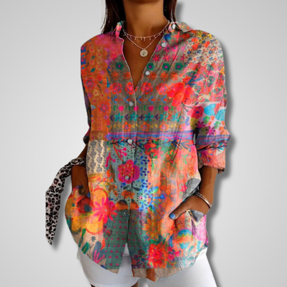 Women's Retro Summer Casual Blouse