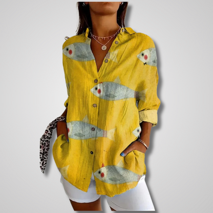Women's Retro Summer Casual Blouse