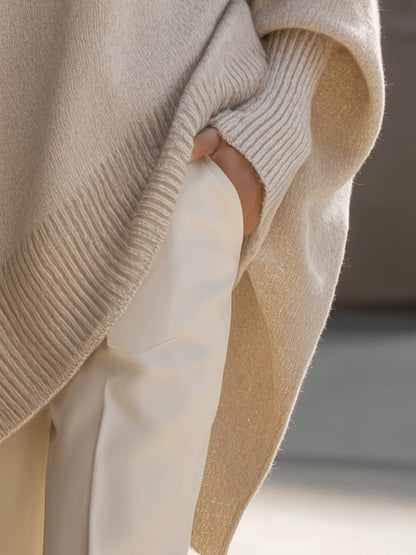 Women's Oversized Sweater-Style Shorts and Top Co-ord