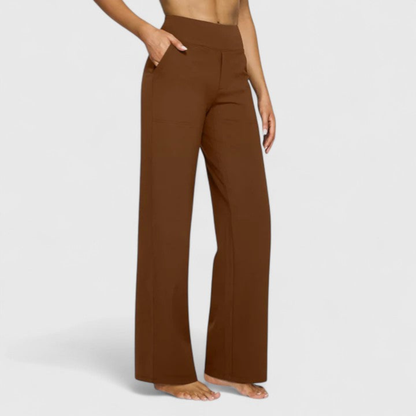 Women's High-Rise Wide-Leg Pants