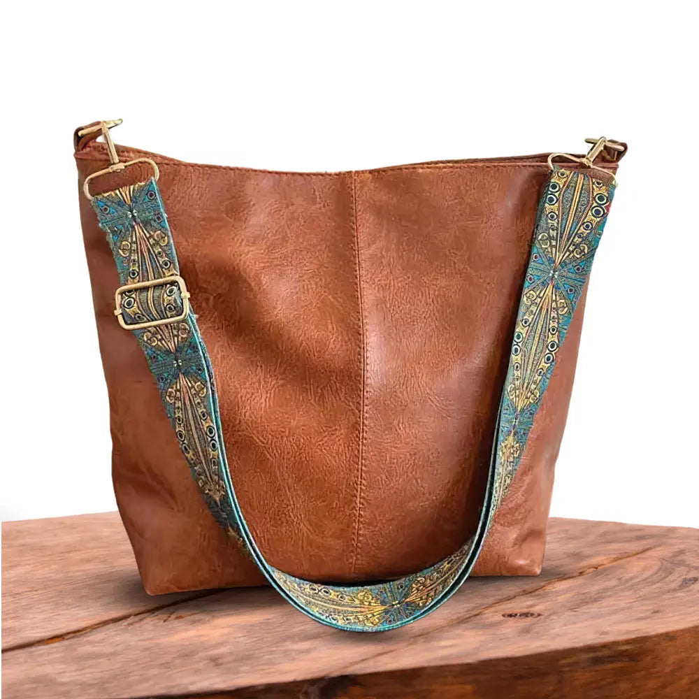 Women's Leather Flap Shoulder Bag
