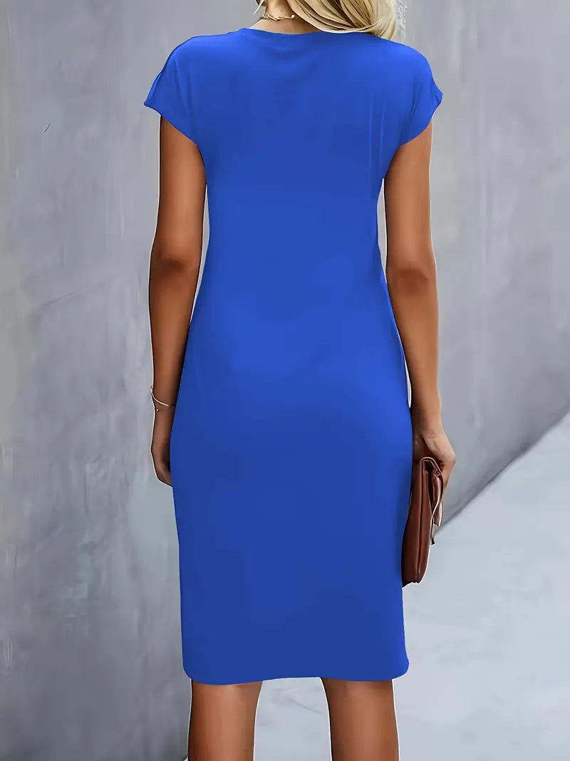 Katrien Classic Cut Midi Dress for Women