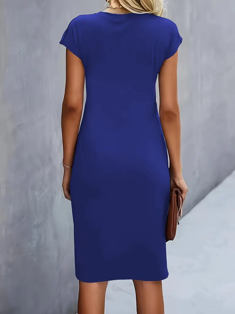 Katrien Classic Cut Midi Dress for Women