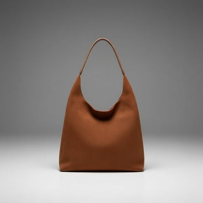 Women's Suede Slouchy Hobo Shoulder Bag