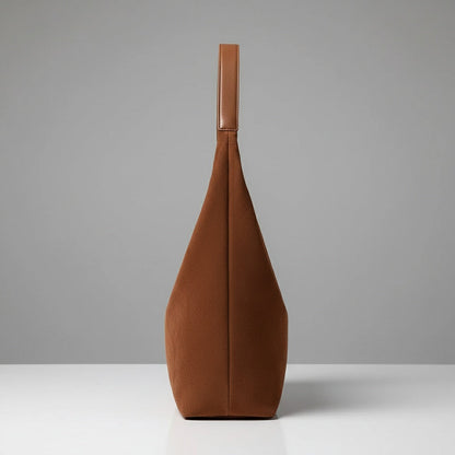 Women's Suede Slouchy Hobo Shoulder Bag