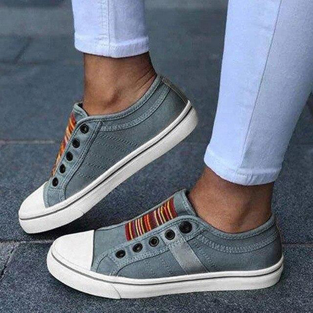 Women's Casual Canvas Slip-On Shoes