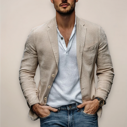 Men's Modern Casual Summer Blazer Jacket
