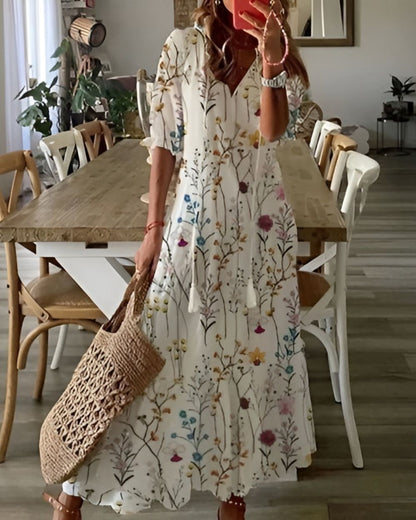 Women's Bohemian Style Wrap Dress