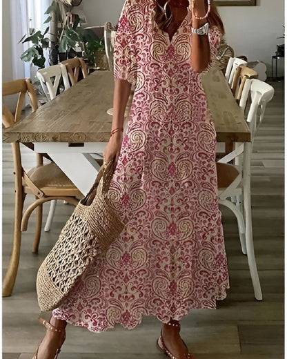 Women's Bohemian Style Wrap Dress