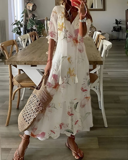 Women's Bohemian Style Wrap Dress