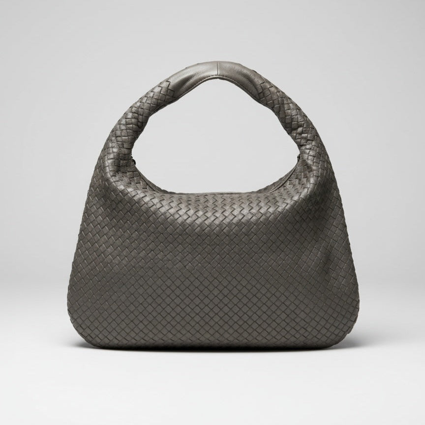 Women's Handcrafted Woven Leather Handbag