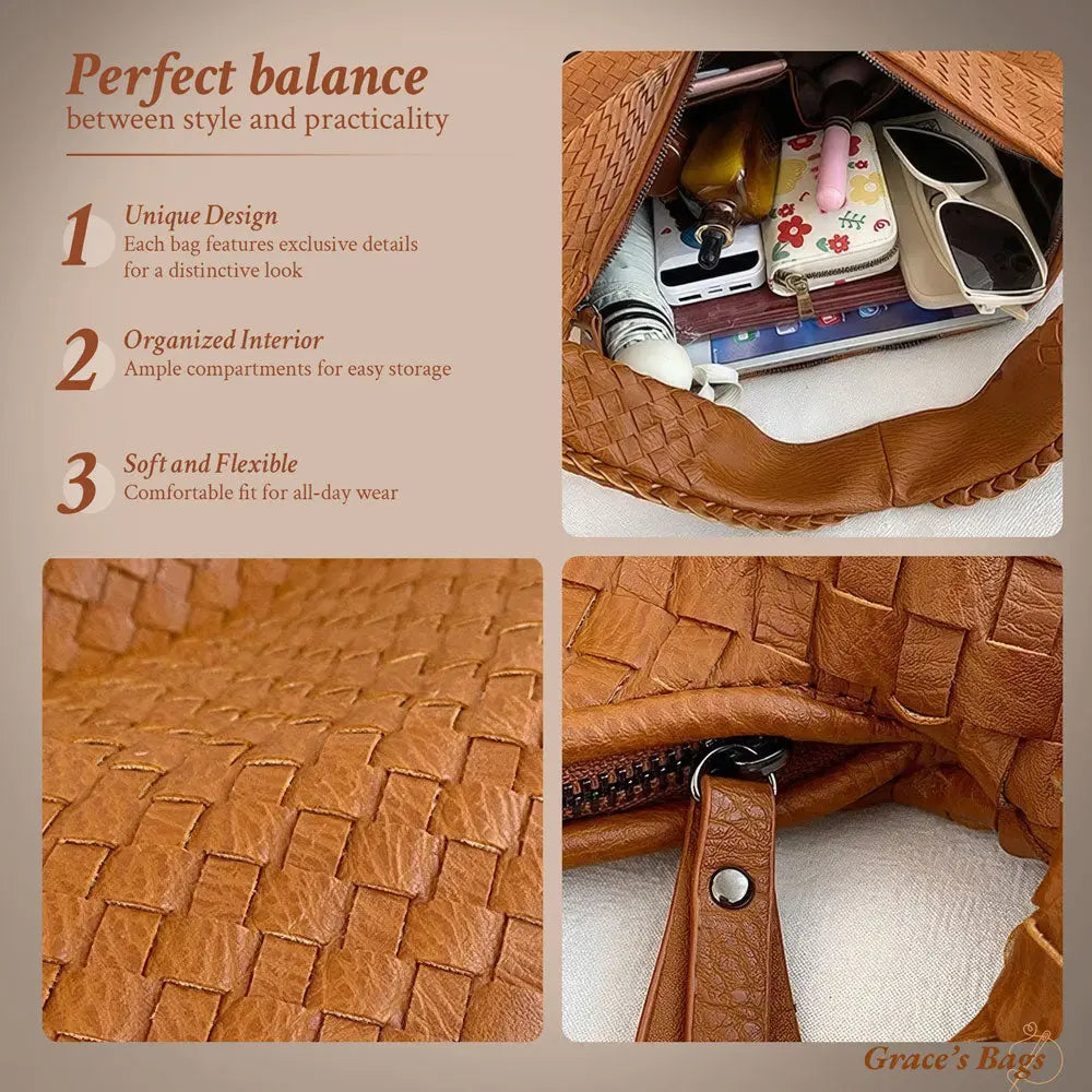 Women's Timeless Woven Hobo Bag