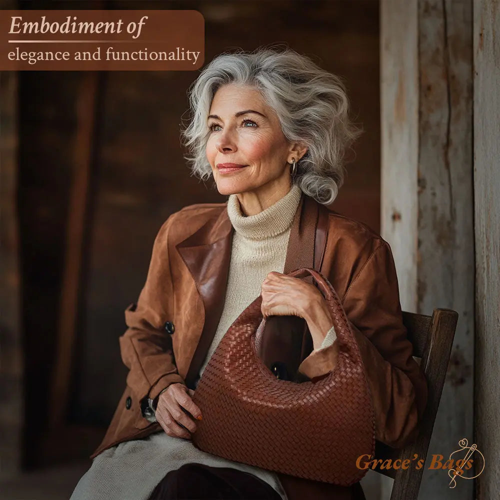 Women's Timeless Woven Hobo Bag