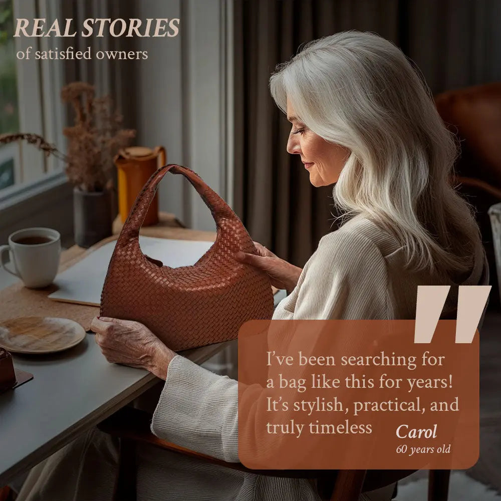 Women's Timeless Woven Hobo Bag