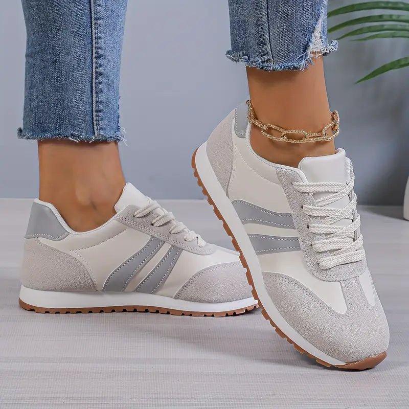Women's Lightweight Orthopedic Lace-Up Trainers