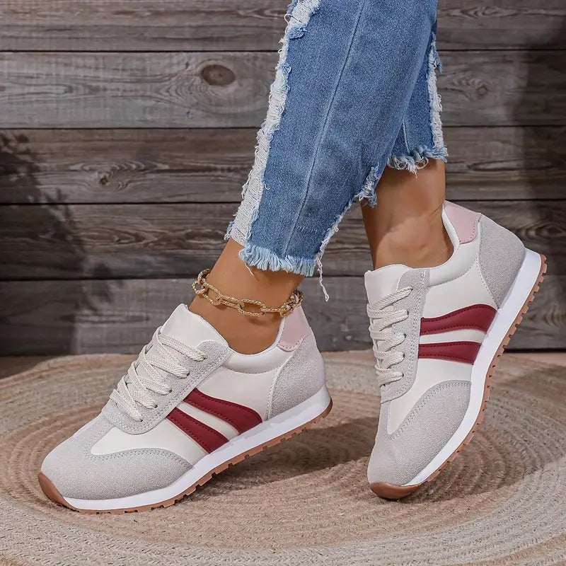 Women's Lightweight Orthopedic Lace-Up Trainers