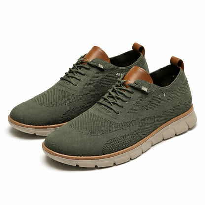Men's Lace-Up Breathable Mesh Casual Trainers