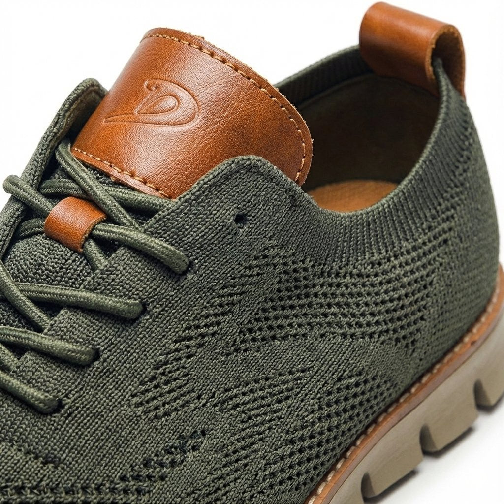 Men's Lace-Up Breathable Mesh Casual Trainers