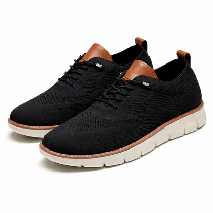 Men's Lace-Up Breathable Mesh Casual Trainers