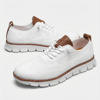 Men's Lace-Up Breathable Mesh Casual Trainers