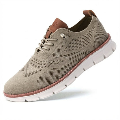 Men's Lace-Up Breathable Mesh Casual Trainers