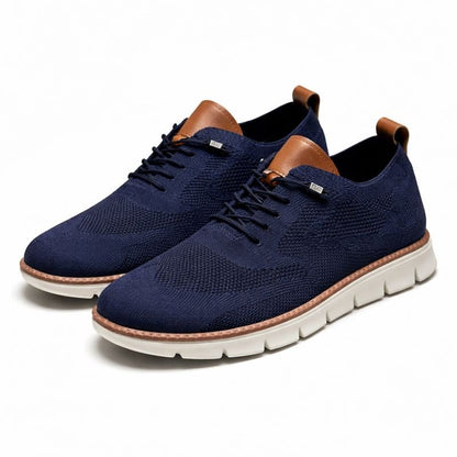 Men's Lace-Up Breathable Mesh Casual Trainers