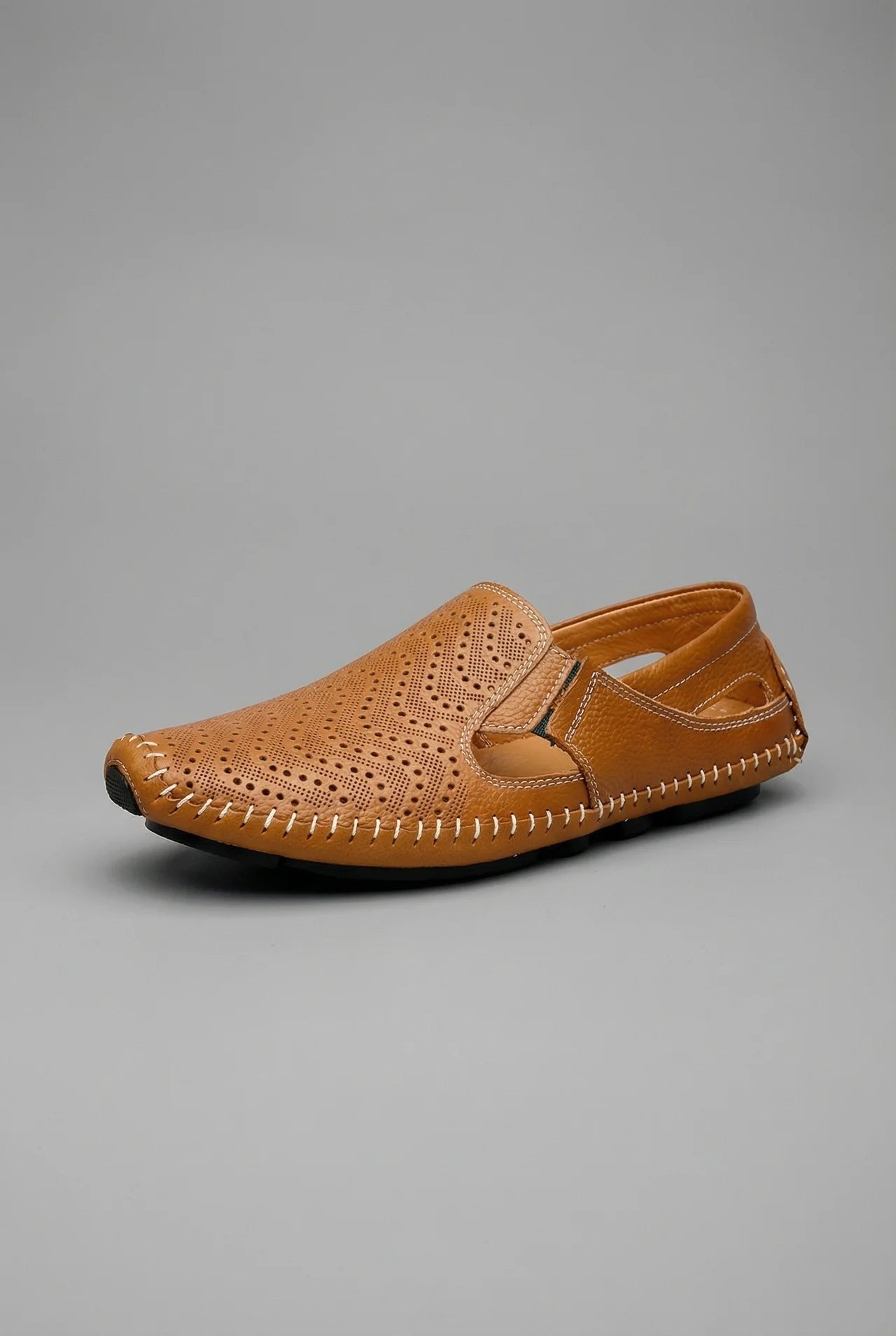 Men's Breathable Perforated Slip-On Summer Loafers