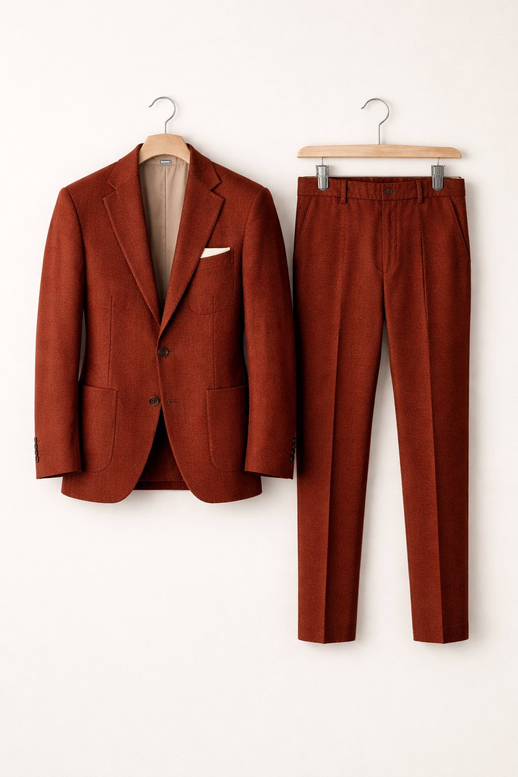 Men's Slate Blue Slim-Fit 2-Piece Formal Suit
