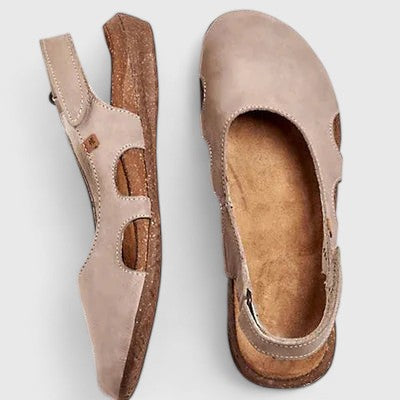 Women's Cutout Side Slingback Flats