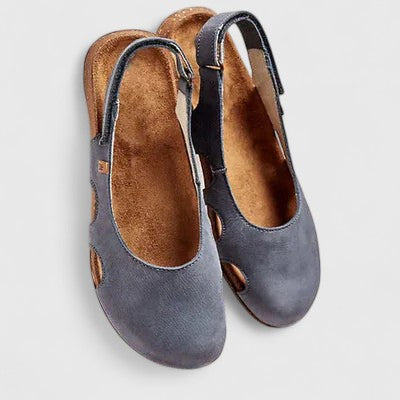 Women's Cutout Side Slingback Flats