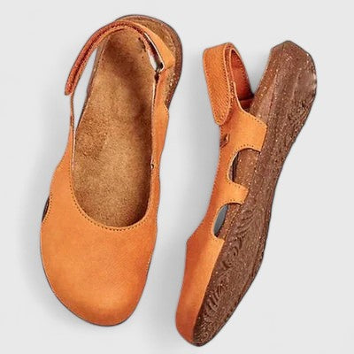 Women's Cutout Side Slingback Flats