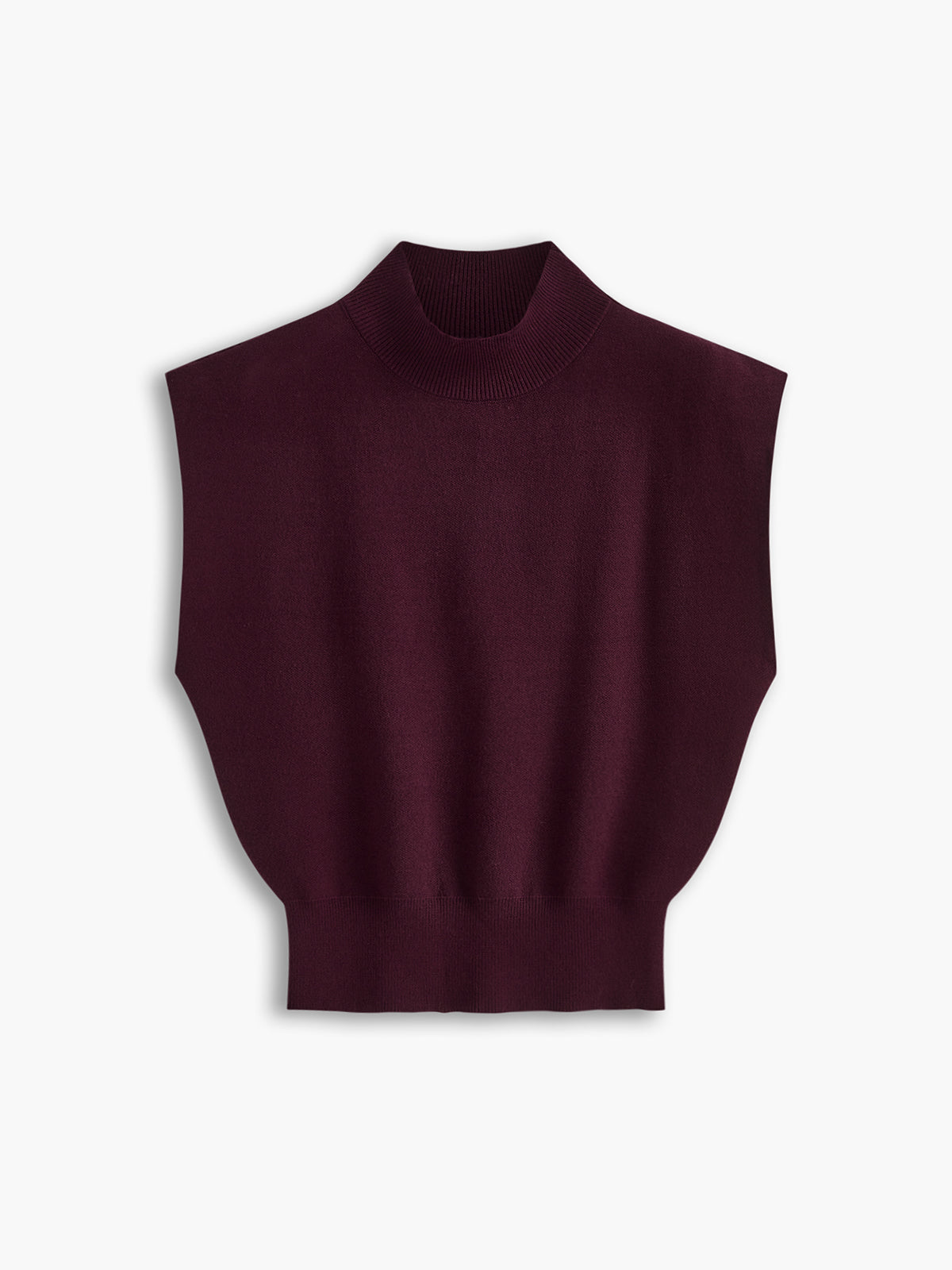 Women's Short-Sleeve Mock Neck Casual Top