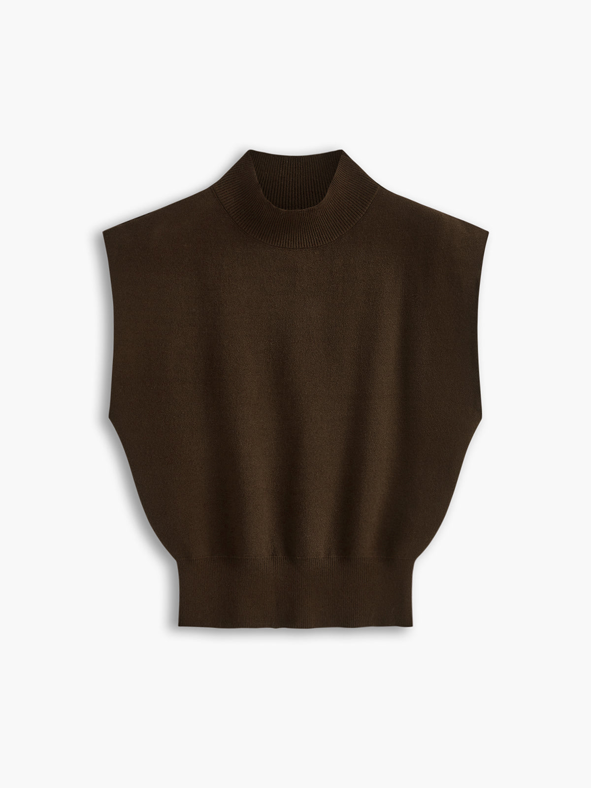Women's Short-Sleeve Mock Neck Casual Top