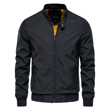 Men's Traditional Full-Zip Bomber Jacket
