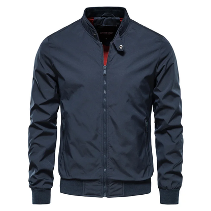 Men's Traditional Full-Zip Bomber Jacket